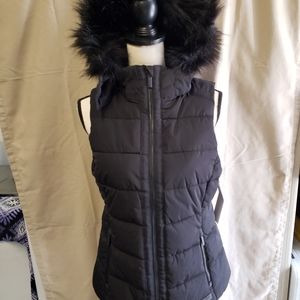 CALVIN KLEIN FAUX FUR VEST